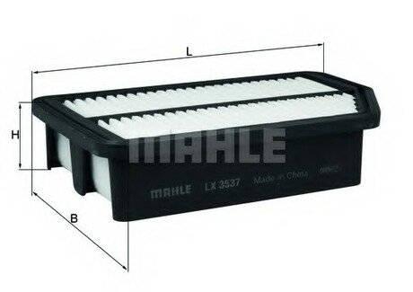 LX 3537 MAHLE / KNECHT Воздушный фильтр