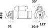 MS 424 MAHLE / KNECHT Стартер (фото 1)