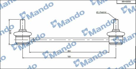 MSC010099 MANDO Тяга стабілізатора