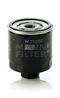 W 712 MANN Масляный фильтр; Фильтр, Гидравлическая система привода рабочего оборудования; Фильтр, система вентиляции картера