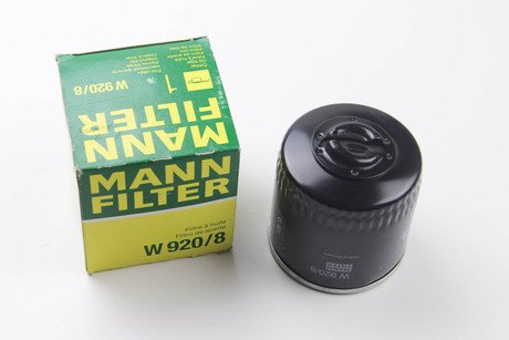 W 920/8 MANN Масляный фильтр