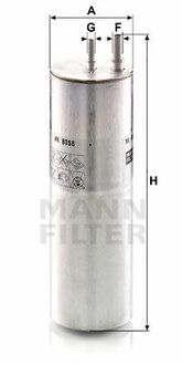 WK 8058 MANN Топливный фильтр
