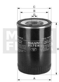 WK 950/3 MANN Фільтр палива