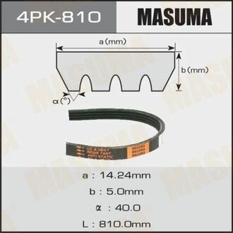 4PK810 MASUMA Ремень поликлиновой 4PK- 810 ()