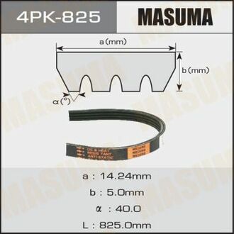 4PK825 MASUMA Ремень поликлиновой 4PK- 825 ()