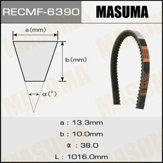 6390 MASUMA Ремень клиновой рк., 13x1016 ммMERCEDES-BENZ SPRINTER ()