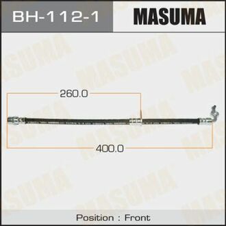 BH1121 MASUMA Шланг тормозной ()