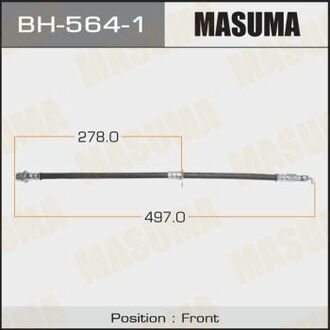 BH5641 MASUMA Шланг тормозной ()