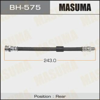 BH575 MASUMA Шланг гальмівний задн MITSUBISHI ASX, GALANT FORTIS/CY4A ()