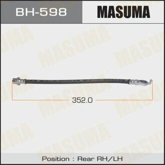 BH598 MASUMA Шланг гальмівний ()