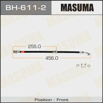 BH6112 MASUMA Шланг тормозной ()