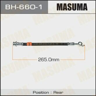 BH6601 MASUMA Шланг тормозной ()