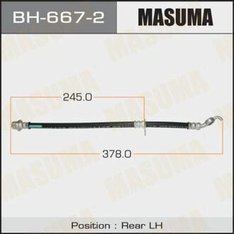 BH6672 MASUMA Шланг гальмівний ()