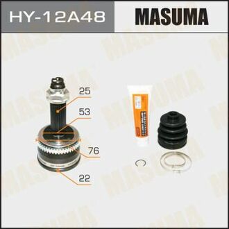 HY12A48 MASUMA ШРУС наружный Hyundai Getz (02-06) (нар:25/вн:22/abs:48) ()