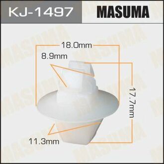 KJ1497 MASUMA Клипса (кратно 10) ()