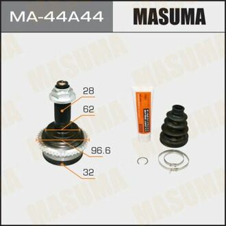 MA44A44 MASUMA ШРУС зовнішній Mazda 6 (02-07) (нар:28/вн:32) ()