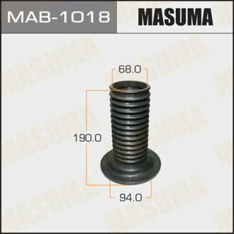 MAB1018 MASUMA Пыльник амортизатора переднего Toyota Auris (06-12), Corolla (06-12), Prius (09-15), RAV 4 (05-12) ()