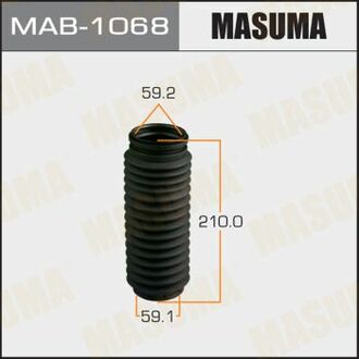 MAB1068 MASUMA Пыльник амортизатора переднего (пластик) Honda Civic (06-10) ()
