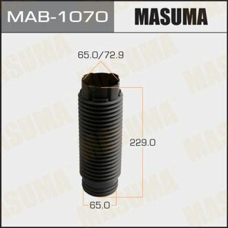 MAB1070 MASUMA Пыльник амортизатора заднього (пластик) Subaru Forester (01-07), Impreza (02-07) ()