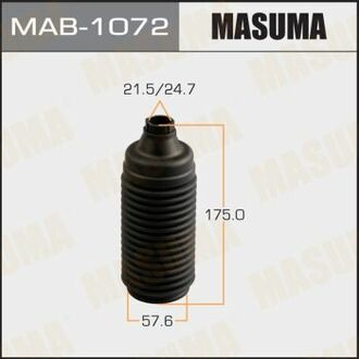 MAB1072 MASUMA Пыльник амортизатора заднего (пластик) Subaru Legacy (00-09), Outback (00-09) ()