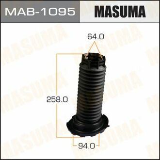MAB1095 MASUMA Пыльник амортизатора переднего (пластик) Toyota Camry (14-) ()
