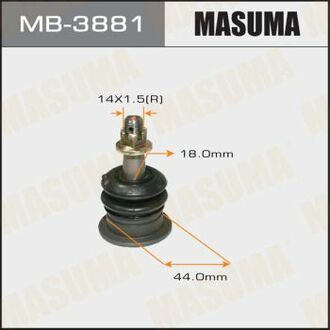 MB3881 MASUMA Опора шаровая ()