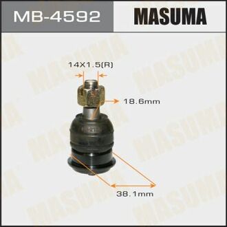 MB4592 MASUMA Опора шаровая Nissan Almera Classic (06-12) ()
