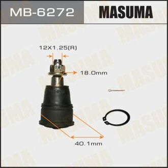 MB6272 MASUMA Опора шаровая нижняя Honda CR-V, FR-V (-08) ()