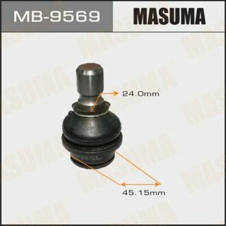 MB9569 MASUMA Опора шаровая заднего нижнего рычага Nissan Pathfinder (05-14) ()