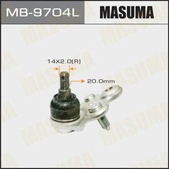 MB9704L MASUMA Опора шаровая ()