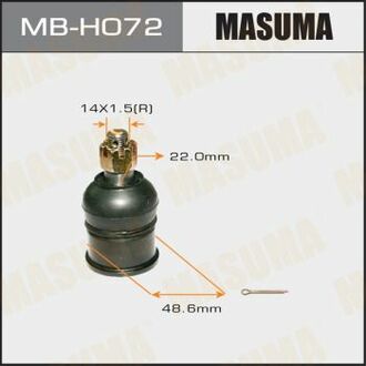 MBH072 MASUMA Опора шаровая ()