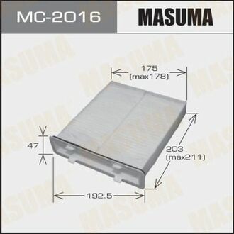 MC2016 MASUMA Фильтр салона ()