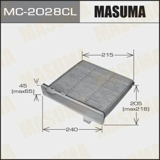 MC2028CL MASUMA Фільтр салона угольный MITSUBISHI PAJERO 2000-2006 ()