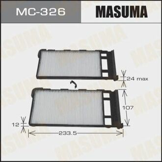 MC326 MASUMA Фильтр салона ( 2 шт.) INFINITI QX4, NISSAN ALMERA ()