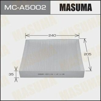 MCA5002 MASUMA Фільтр салона AC9205 CHEVROLET/ CRUZE/ V1600V1800V2000 09- ()