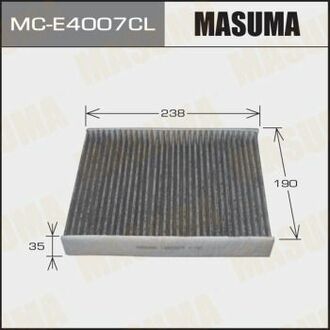 MCE4007CL MASUMA Фильтр салона угольный FORD/ FIESTA/ V1300, V1400, V1600 01-07FORD GALAXY (WA6) 2.0 TDCi (07-15)/MAZDA 6 ()