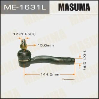 ME1631L MASUMA Наконечник рулевой левый MAZDA 6 2002-2007 ()