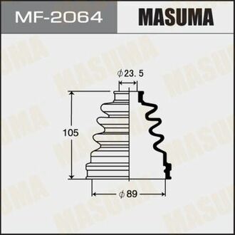 MF2064 MASUMA Пыльник ШРУСа наружного Nissan Murano (04-08), Primera (01-05), Teana (03-08), X-Trail (00-07) ()