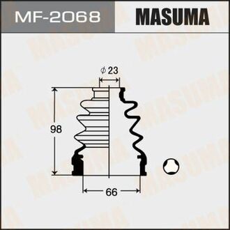 MF2068 MASUMA Пыльник ШРУСа внутреннего Mitsubishi Lancer (00-07) ()