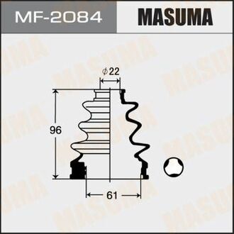 MF2084 MASUMA Пыльник ШРУСа внутреннего Toyota Auris (06-09), Corolla (00-06), Prius (09-11) ()
