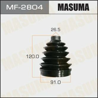 MF2804 MASUMA Пыльник ШРУСа наружного(пластик)+спецхомут Toyota Camry (06-11), RAV 4 (05-16) ()