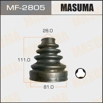 MF2805 MASUMA Пыльник ШРУСа внутреннего Toyota FJ Cruiser (06-09), Land Cruiser Prado (02-09) ()