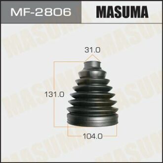 MF2806 MASUMA Пыльник ШРУСа внутренний(пластик)+спецхомут Toyota FJ Cruiser (06-09), Land Cruiser Prado (02-) ()