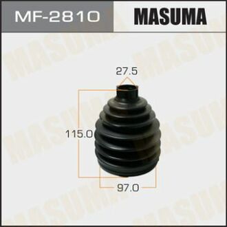 MF2810 MASUMA Пыльник ШРУСа наружный(пластик)+спецхомут Nissan X-Trail (00-13) ()