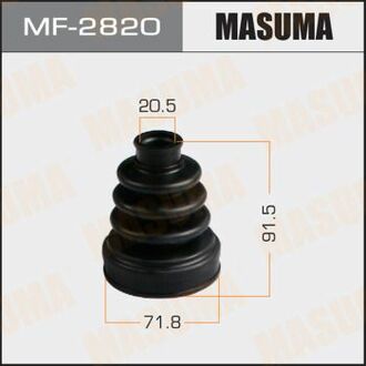 MF2820 MASUMA Пыльник ШРУСа зовнішній Subaru Forester (01-12), Impreza (00-14), Legacy (03-14) ()