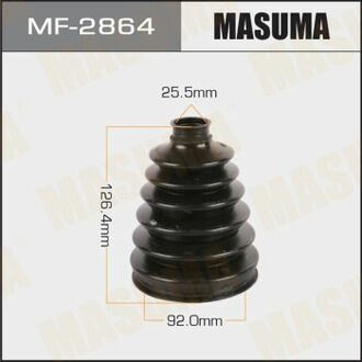 MF2864 MASUMA Пыльник ШРУСа (пластик) + спецхомут HONDA ACCORD VIII ()