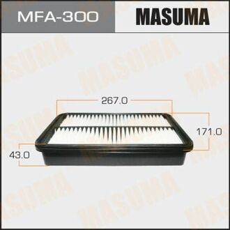 MFA300 MASUMA Фільтр повітряний TOYOTA COROLLA 1.8 (01-07) ()