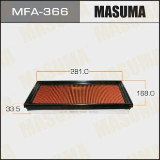 MFA366 MASUMA Фильтр воздушный A-243V с пропиткой маслом ()