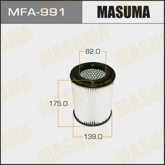 MFA991 MASUMA Фильтр воздушный HONDA CIVIC VIII, TOYOTA AVENSIS (05-08) ()