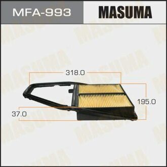 MFA993 MASUMA Фильтр воздушный HONDA FR-V (BE) 1.7 (BE1) (04-09) ()